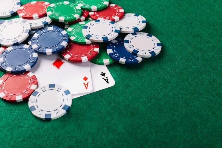 Blackjack bet placement interface at asia77 slot